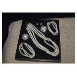 Franklin Mint Jackie Collection Cabochon Pearls