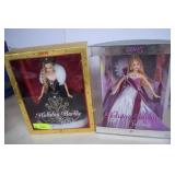 Holiday Barbies In Original Boxes