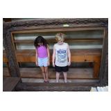 Huge Wooden Frame in Great Condition.  62'x87'