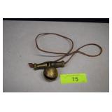 Solid Brass Ceremonial  Bell Nacklace