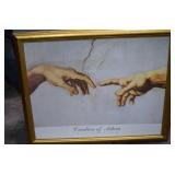 Creation Of Adam Print