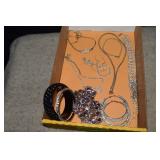 Rhinestone Necklaces, Earrings, Bracelet & More