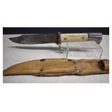 Vintage German Tiger Solingen Hunting Knife With