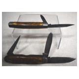 Two Multi Blade Pocket Knives