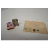 Vintage Regens Store Lighter &  4H Pins