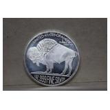 1oz .999 Silver Buffalo/Indian Round