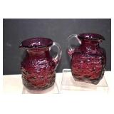 2- Small Vtg. Pilgrim Plymouth Rock Cranberry
