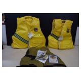 Three Stearns Life Preservers. New