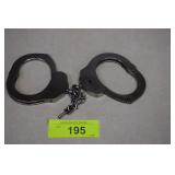 Vintage Job Used Handcuffs w/Key