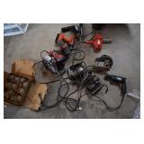 Lot of Corded and Battery Power Tools. Corded all