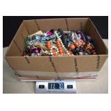 Over 11lbs Of Jewelry & Loose Beads,Some Is For