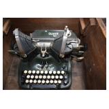Antique Oliver #9 'Batwing' Typewriter & Original