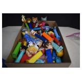 Large Assortment Of Pez candy Dispensers,Some Vtg