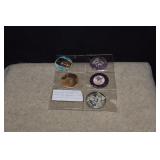Vtg Yankee Buttons/Pins - Made in LaSalle,Illinois