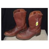Women's Georgia Leather Upper Boots  Sz 10