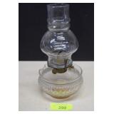 Vintage Oil Lamp. w/Chip as  Shown