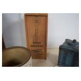 Wooden Boxes And Antique Canisters