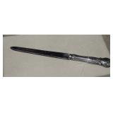 Sterling Handle Letter Opener  38g  Web Sterling