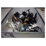 9 Fishing Reels For Parts Or Repair - Zebco, Swift