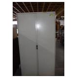 Two Door Metal Cabinet With Shelves,65'x 36'