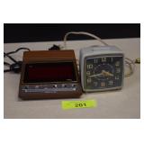 Vintage Timex & General Electric Alarm Clocks