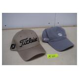 Two Titleist Golf Caps. Like New