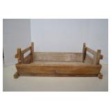Farmhouse Decor Wooden Crate Planter Holder