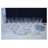 Lot of Candlewick Glassware