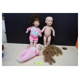 Three Reproduction Dolls