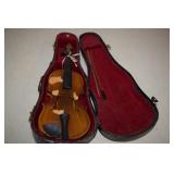 Miniature Violin In Original Case