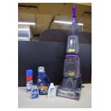 Bissel Carpet Cleaner w/Supplies. Tested Works