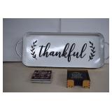 Kitchen Decor  And  Drink Coasters With Sayings
