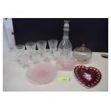 Collection of Glassware