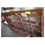 Wooden Hanging Plate Rack