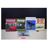 Four Military Books & King of Diesel Drag Racing