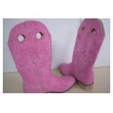 Pink Girls Boots Size 1