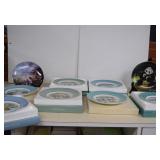9 Avon Collectors Plates