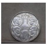 1963 Greece 30 Silver Drachmai    Fine 0.835