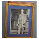 Framed Reproduction Of Robert E. Lee
