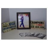 Vintage MISC Lot Prints, Framed Print Mike Dita -