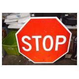 Reflective Highway Stop Sign, 36x36'