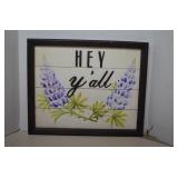 Framed Farmhouse Style Wall Decor