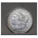 1891 Morgan Silver Dollar - Some Toning