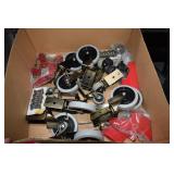 Casters: 8 Each 4', 6 Each 1 3/4', 4 Each 1 5/8' &