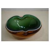 Vintage Murano Sommerso Art Glass Bowl