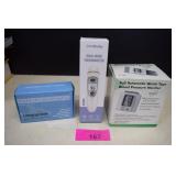 Thremomoter, Blood Pressue Cuff & Pulse Oximeter
