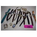 18 Watches -Some Need Bands- Untested
