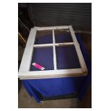 Old White Window Door