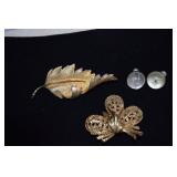 Vintage Coro & Coro Craft Brooches & Coro Screw