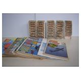 Lot Of Aviation Magazines& Ceramic Heater Grates
